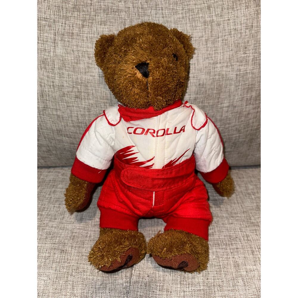 Gummibar‎ Bear Toyota Racing Plush Bear 15" Mechanic Germany Teddy Corolla